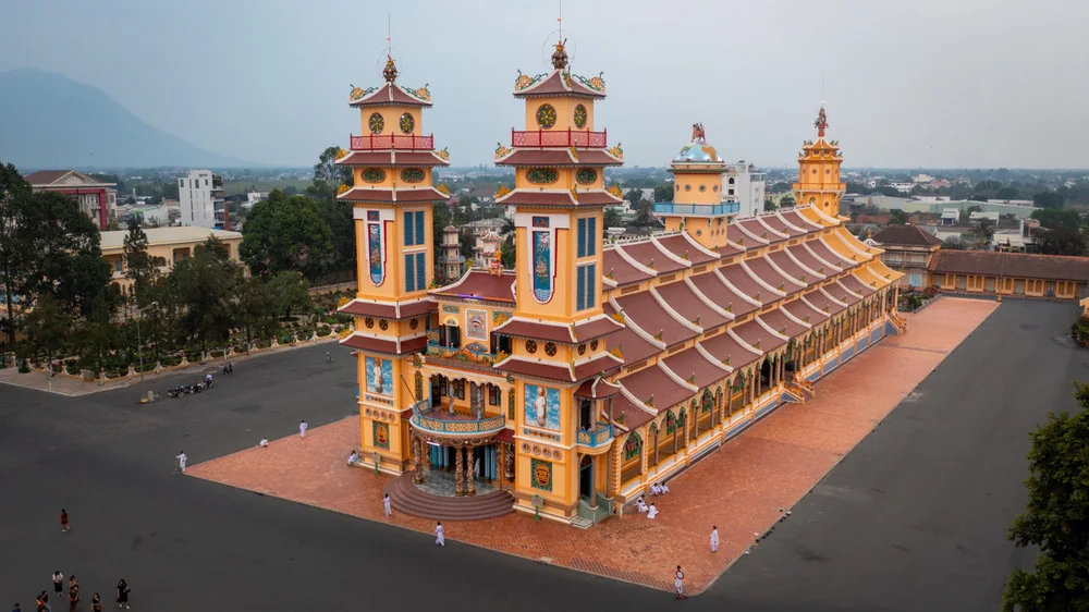 Cao Dai Holy See in Tay Ninh