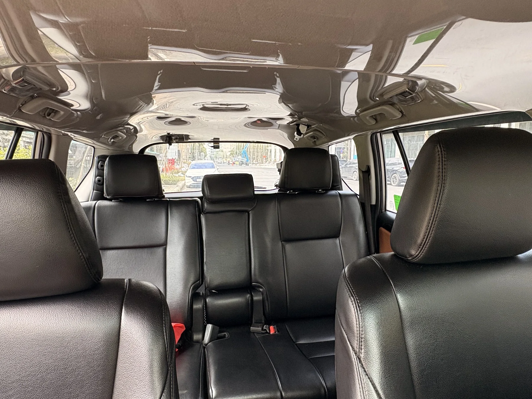 Interior of OG Saigon private Toyota Innova